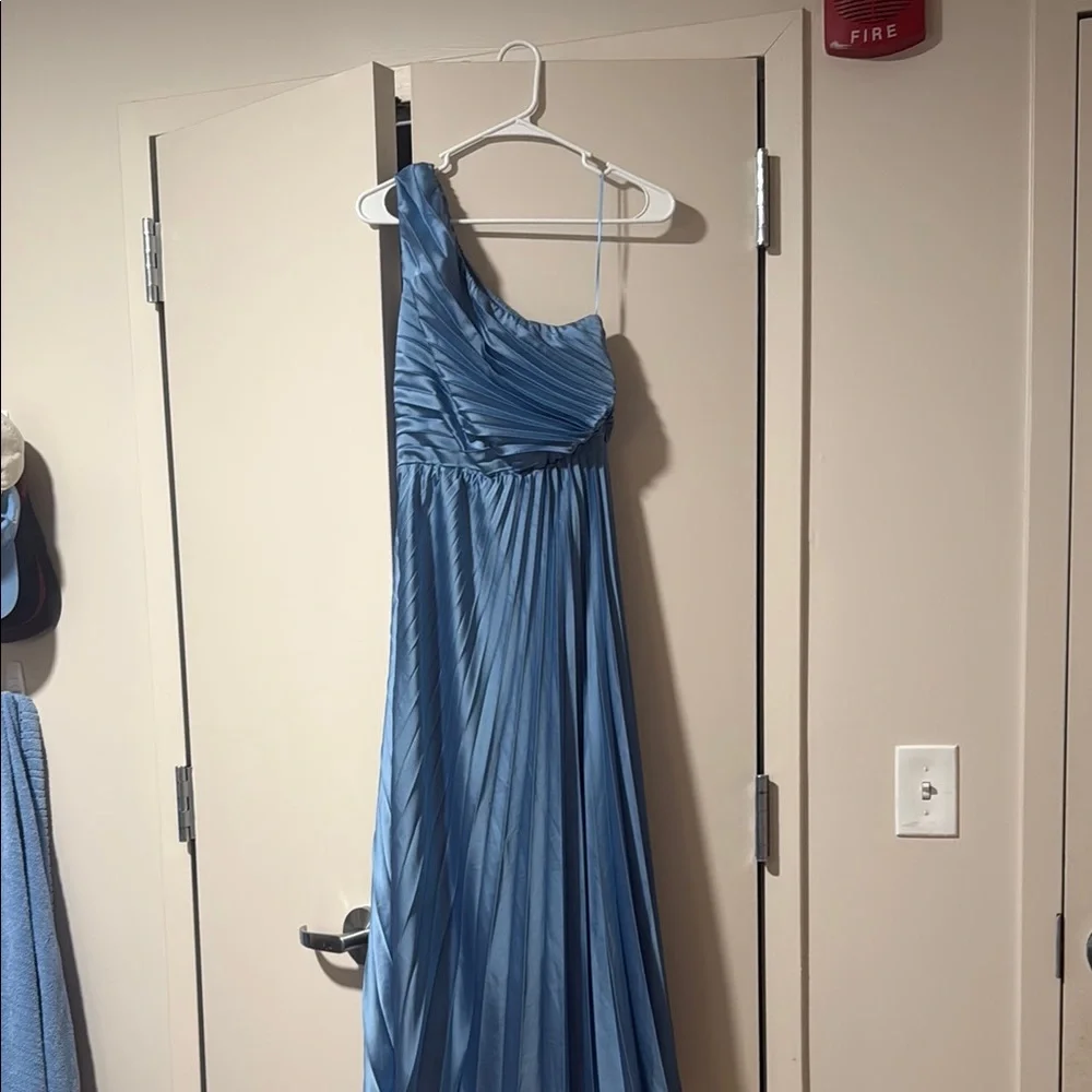 abercrombie blue pleated dress Abercrombie & Fitch Girls Pleated Skort Dress in Blue 13